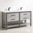 60 " Double Bathroom Vanity Base-47772373
