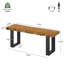Solid Wood Bench
