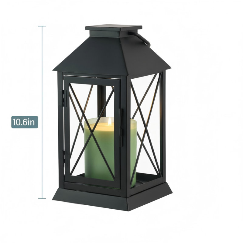 Candle Warmer Lamp With Timer,Compatible With 3 Wick Candles/Large Candel Jars,Vintage Lamp Candle Warmer Lantern,Dimmable Candle Lamp Warmer Farmhouse,Fully Enclosed Designed And Hanging Up-Black