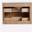 Meuble-lavabo mural 30 po avec lavabo en céramique 2 tiroirs