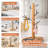 Wood Jewelry Stand