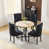 Black Ring Back Chairs#4 is out of stock