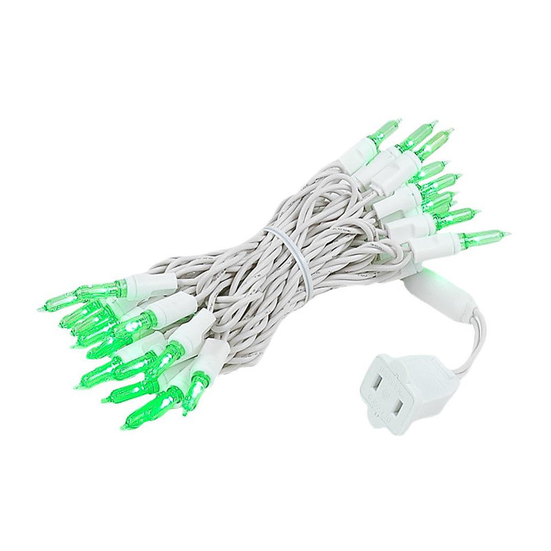 35 lumières de chaîne de lumière, Vert