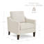 Fauteuil d'appoint rembourré avec pieds en bois massif-2127638409-2127638422