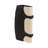 Ivy Bronx Concord Large Black Omix Vase-109721254