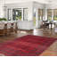 Tapis rouge Maleaha Esari 6 pi 8 po x 9 pi 8 po