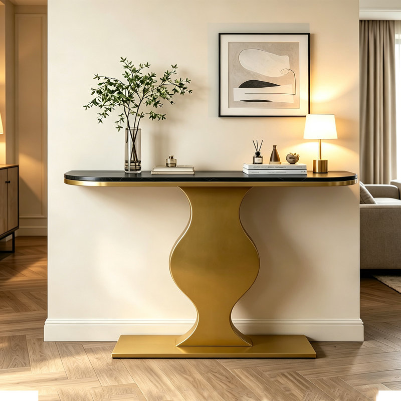 Console Modern Minimalist, H 31,5 po x l 39,4 po x P 11,8 po