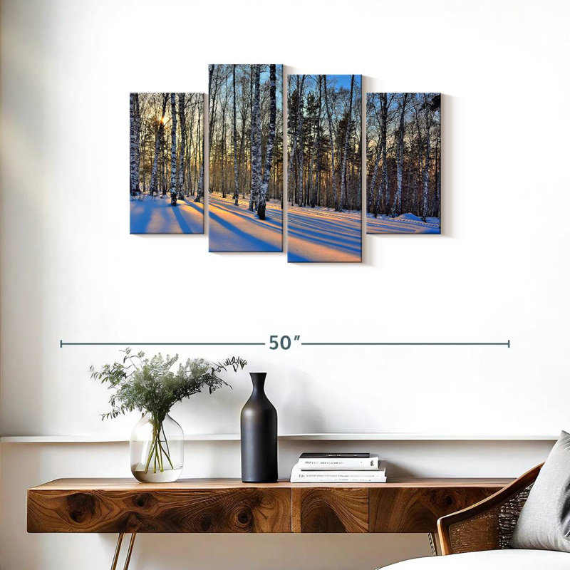 Harnek Birch Forest In Winter