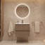 Meuble-lavabo simple 24 po avec comptoir en céramique avec trop-plein Kersha, pré-assemblé-823152450-808778444-833645115