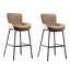 Chaise d'appoint Camel (dossier de 2)-733444293