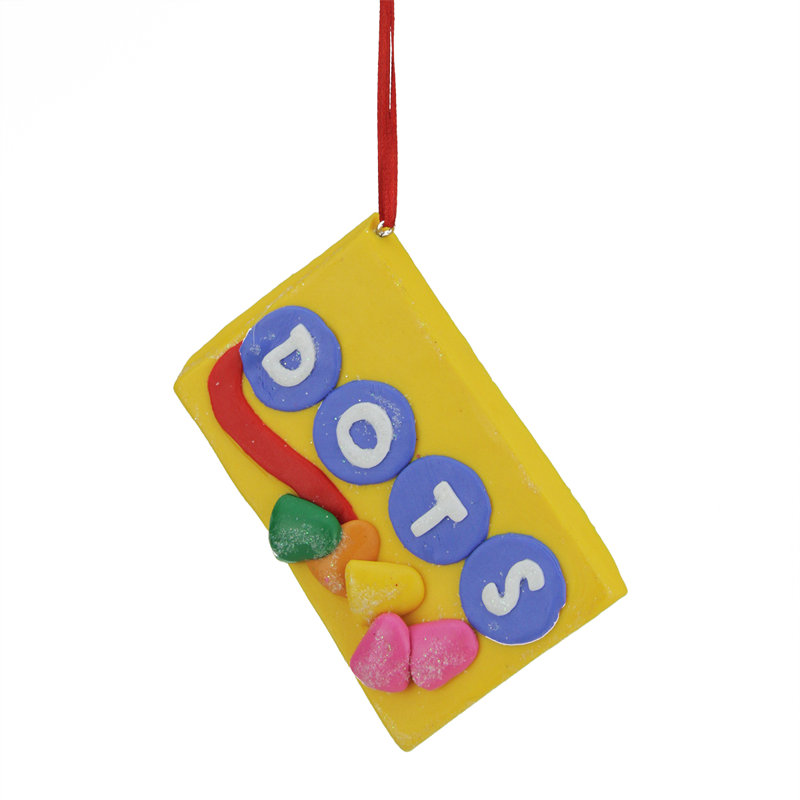 Ornement de Noël 3,5 "Dots