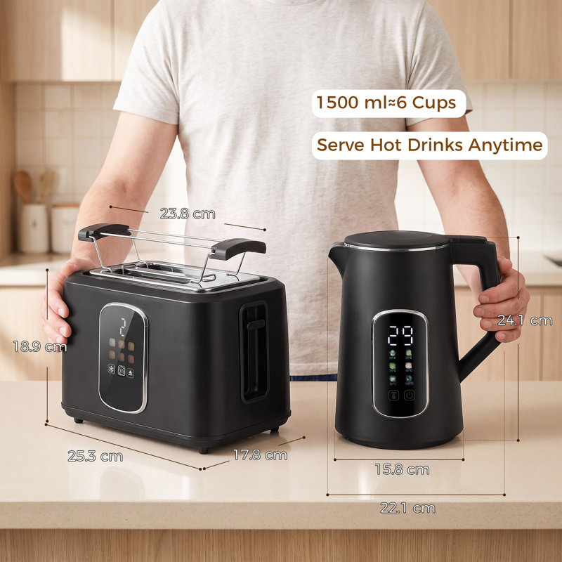 Kettle and Toaster Set