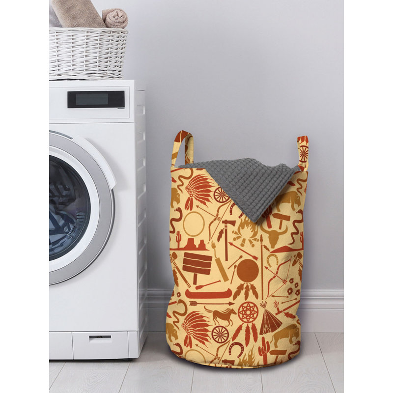 Fabric Laundry Bag with Handles