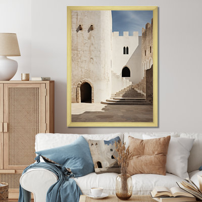Benway Castles Minimalist Majesty V, reproduction d'art sur toile
