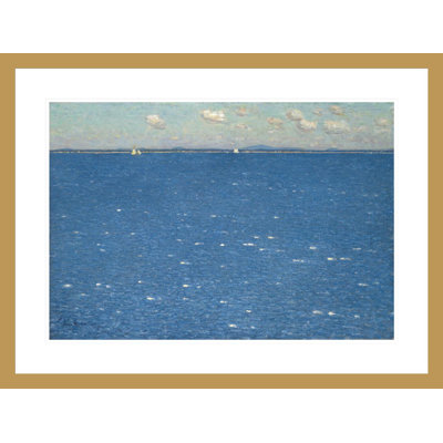 The West Wind Isles of Shoals by Childe Hassam -Framed Giclee Print