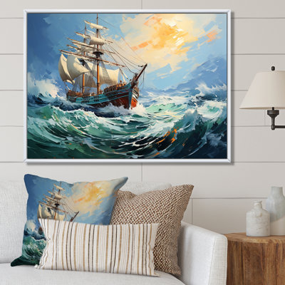 The Pirate Boat Odyssey's Voyage IV - Classics, art mural