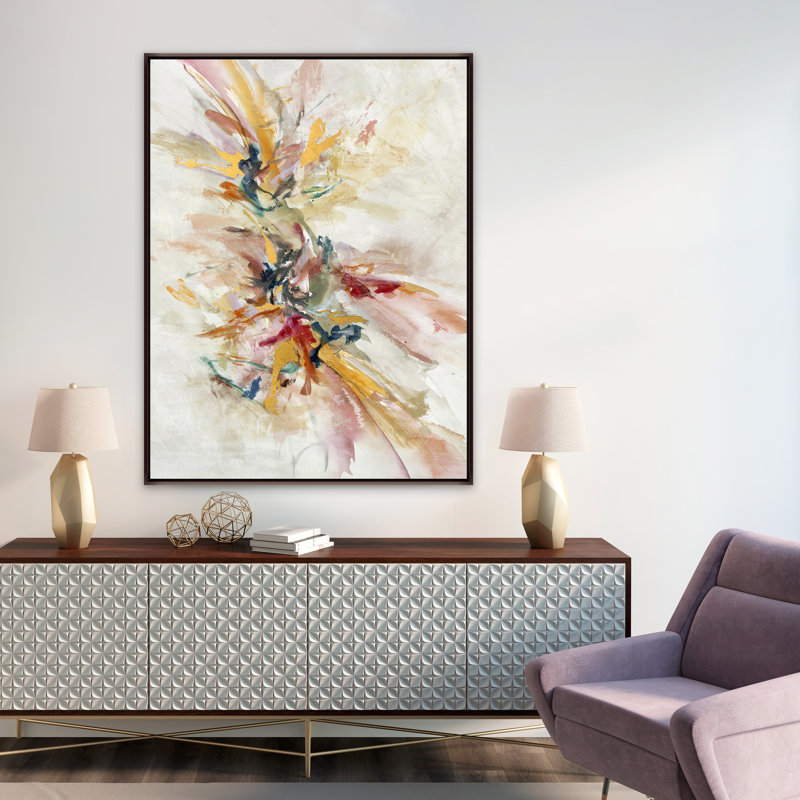 Endless Dream Painting by Jean Kenna, 33.5" H x 25.5" W, Glass Coat