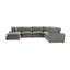 Canapé modulaire réversible de coin de 59 po avec repose-pieds Ellaria-73164281