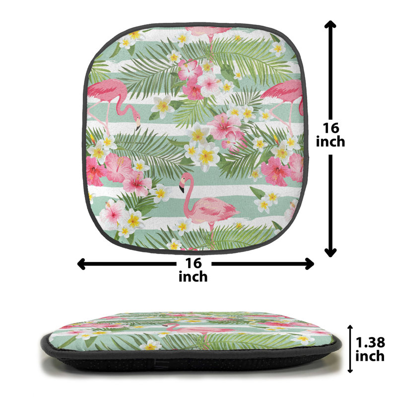 Outdoor 1.38'' Dining Chair Seat Cushion