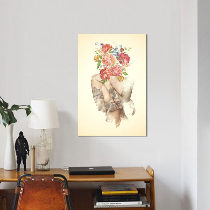 «Good News», reproduction sur toile, H 40 po x l 26 po x P 1,5 po, Toile tendue, Pas de tapis