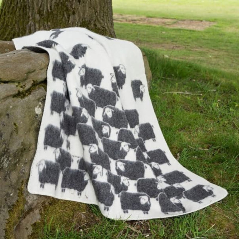 The Sheep Collection Throw Blanket