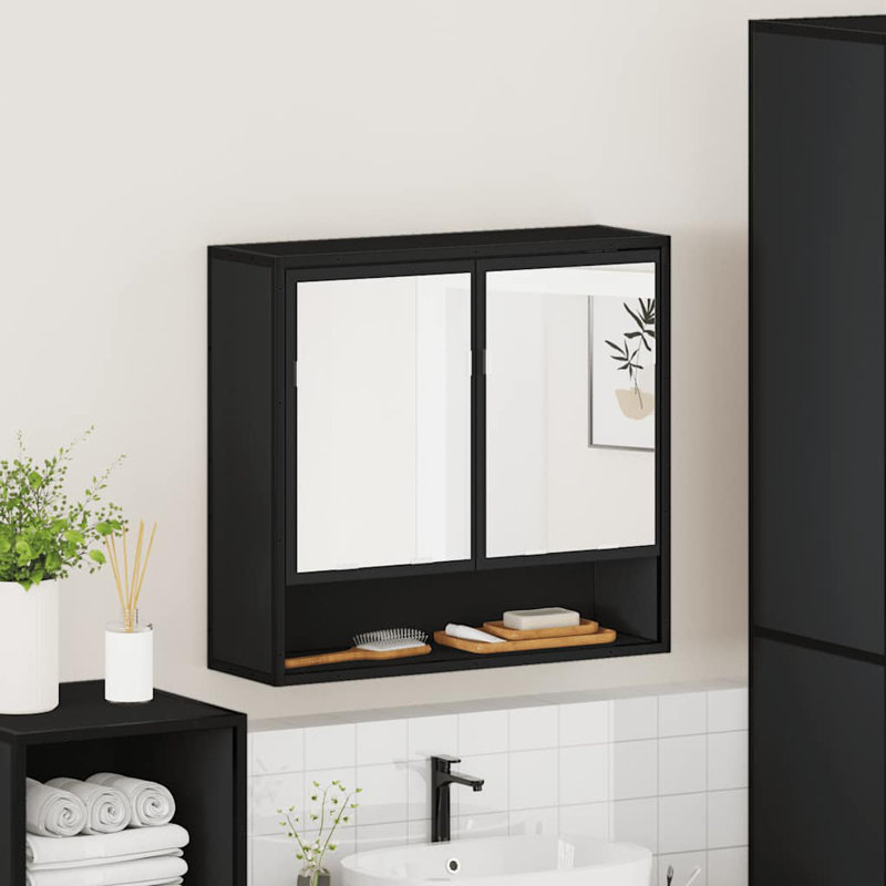 Bathroom Cabinet, Dark Brown