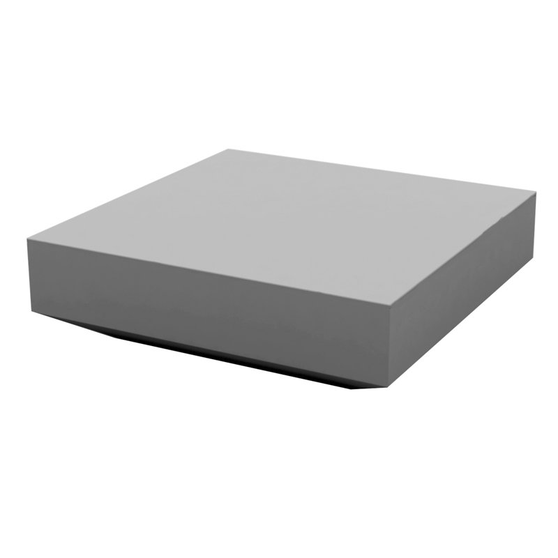 Table basse Vela, L 39,75 po x L 39,75 po x H 11,75 po, Acier