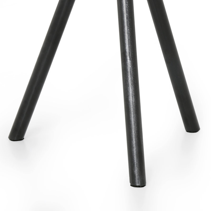 Bluestone Round Pedestal End Table with Tripod Base
