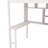 Cressida Loft Bed With Bookshelf And Desk, Solid Pine And MDF-417641048-417641054