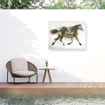 Toile d'extérieur Barrett Biggers Wild Horses