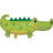 Creative Converting Alligator Shaped Birthday Party Mylar Balloons, 3 ct.