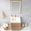 Ensemble de meuble-lavabo simple 24 po avec miroir Huesca-70529499-70529500