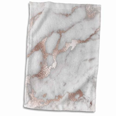 Chic Marble Agate Towel - 15x22