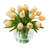 Tulip Arrangement in Vase-129891737