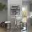 Vannatter Metal 3 Shelves Room Black Wall Shelf