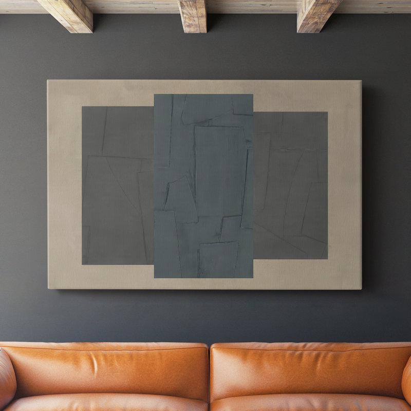 Soft Slate I - galerie Cavas, H 12 po x l 18 po