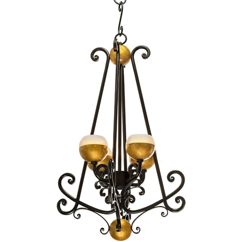 Vienna 4 - Light Pendant, Rust