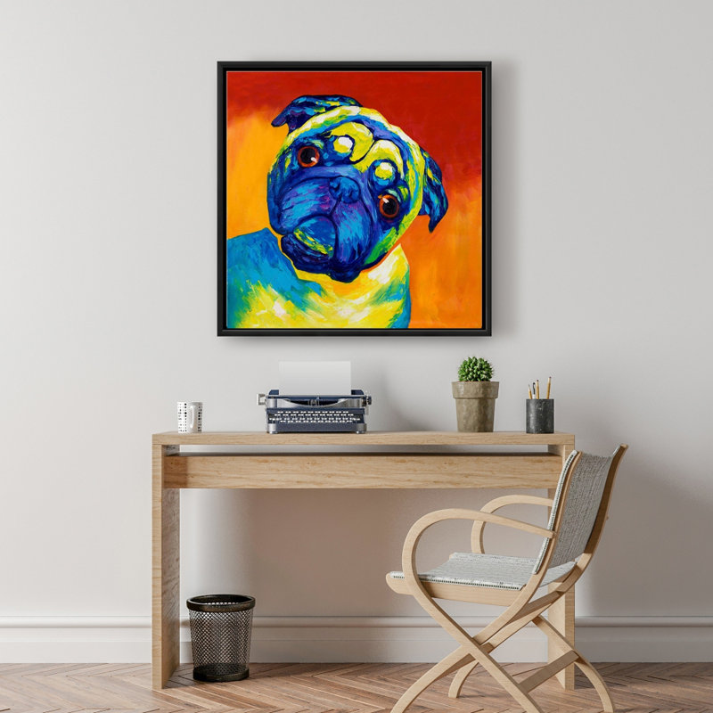 «Curious Pug»