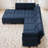 Ashbury Ivery Oversized 143" Wide Linen Reversible Modular Sofa Storage Seat Livingroom Couch-164384028