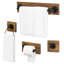 Ensemble de quincaillerie de salle de bain 4 pièces