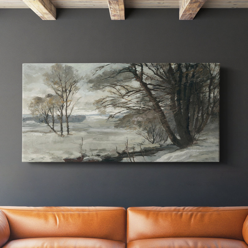 Série paysage - Dxlv - Toile tendue avec châssis - Prêt à accrocher, H 16 po x l 32 po