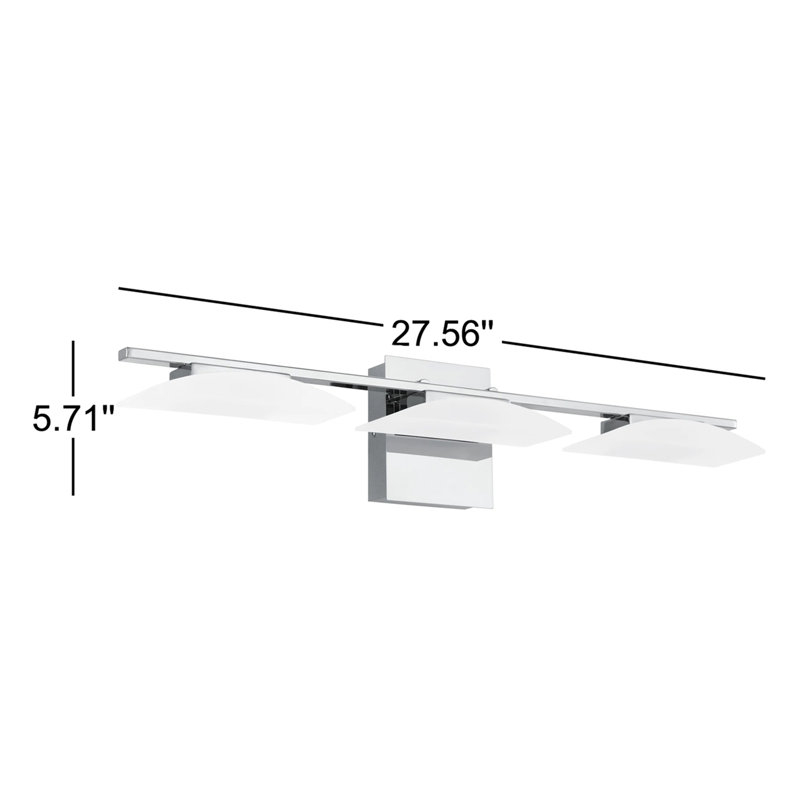 Jill 3 - Light LED Vanity Light, Chrome