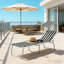 Chaise de bronzage pliante pour patio-253619806