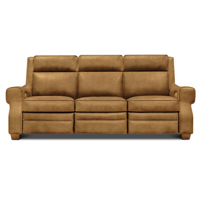 Spencer Upholstered 90'' Reclining Sofa