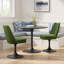 Chaise pivotante rembourrée Lippa-105239762-105239767