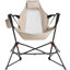 Chaise berçante pliante portative, chaise de camping pour le confort extérieur, kaki (2 pièces de camping, utilisation de la pelouse,