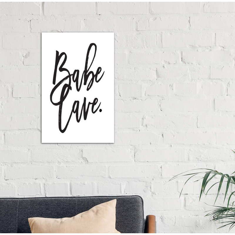 Babe Cave II - Wrapped Canvas Print, 66.04 cm H x 45.72 cm W x 3.175 cm D