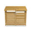 5 ft. W x 3 ft. D Solid Wood Garbage Shed-110907810