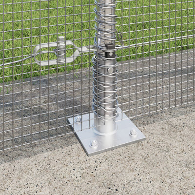 160cm H x 1000cm W Steel Border Fencing