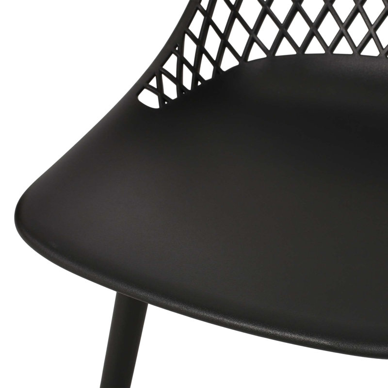 Chaise d'appoint Basic, Noir, noir, noir, noir